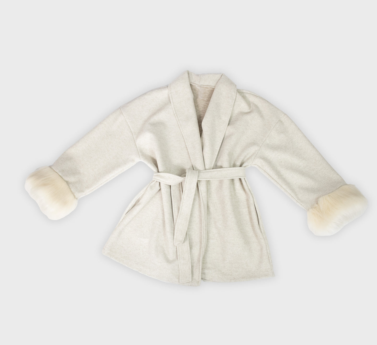 Veste chic ceinturée