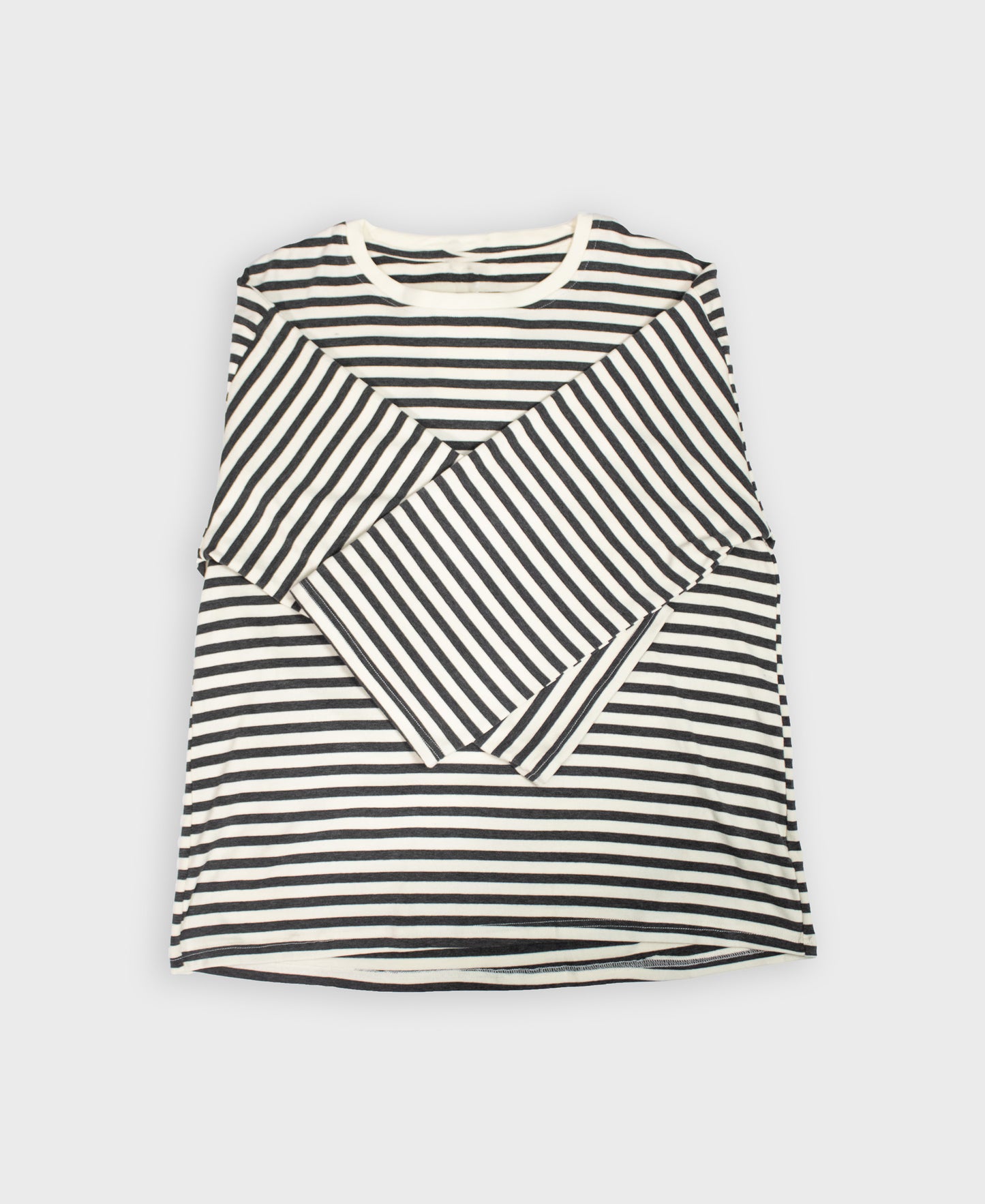 Pull à rayures oversize