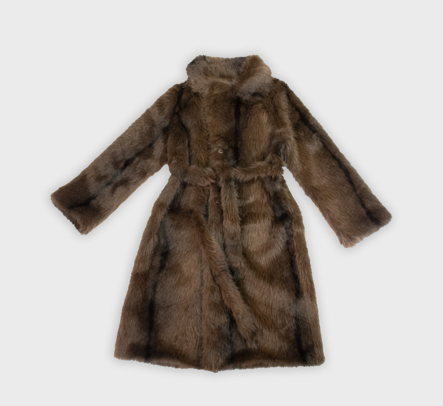 Manteau en fausse fourrure