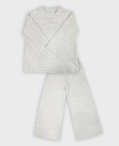 Ensemble en maille douce