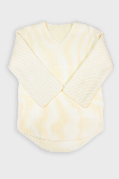 Pull oversize à col V