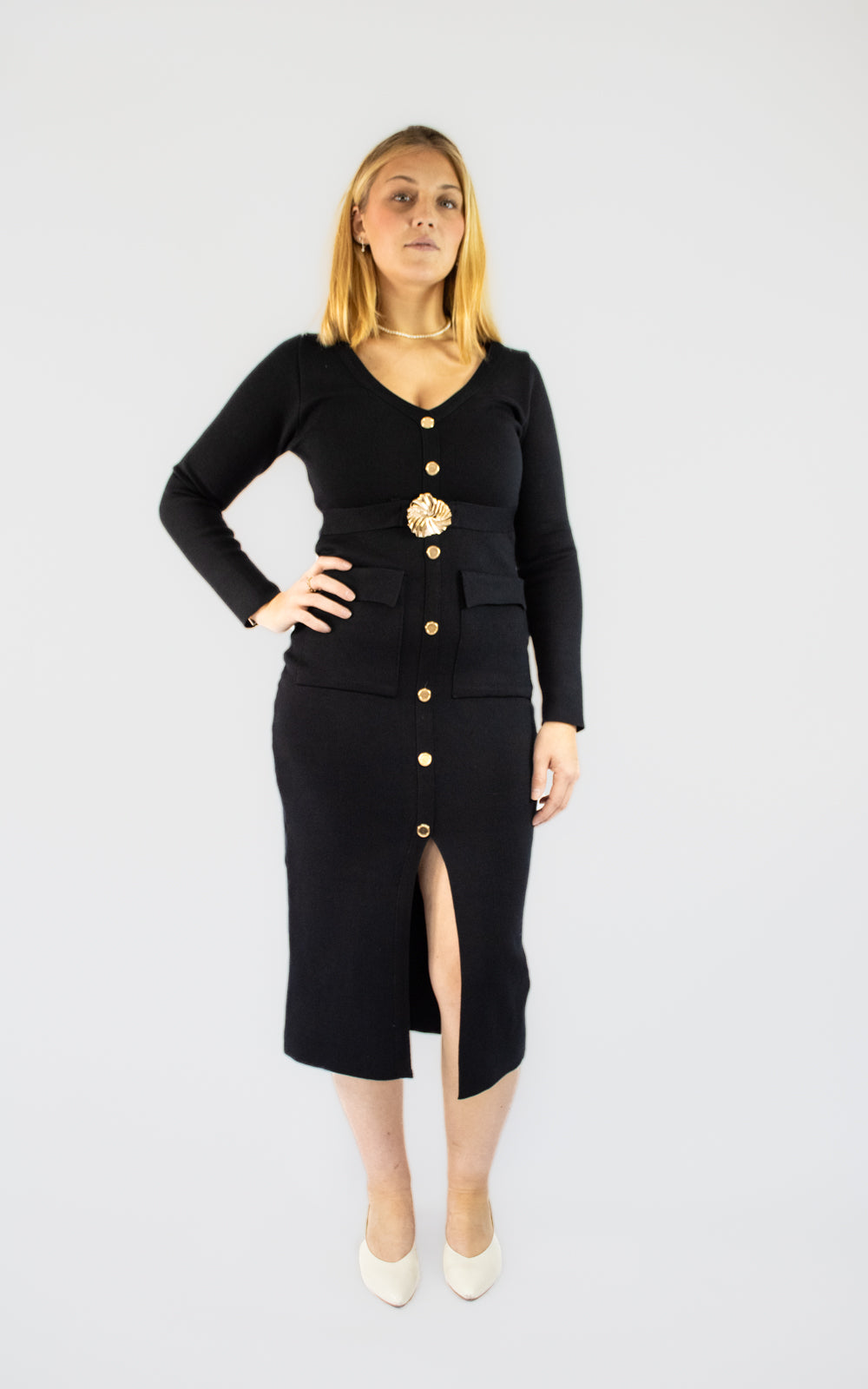 Robe noire élégante