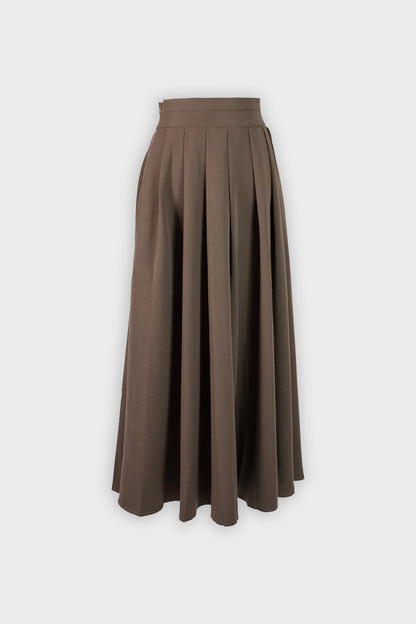 Jupe longue chocolat