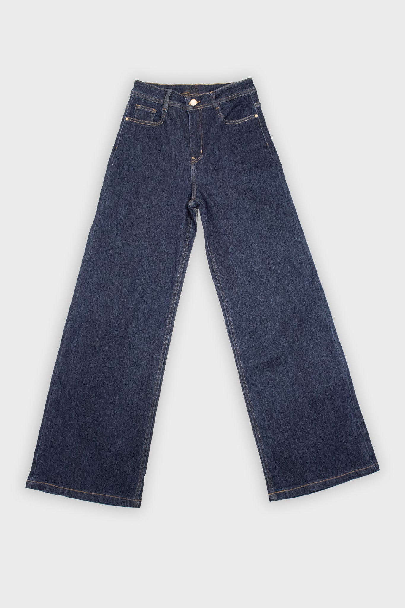 Jean bleu foncé évasé