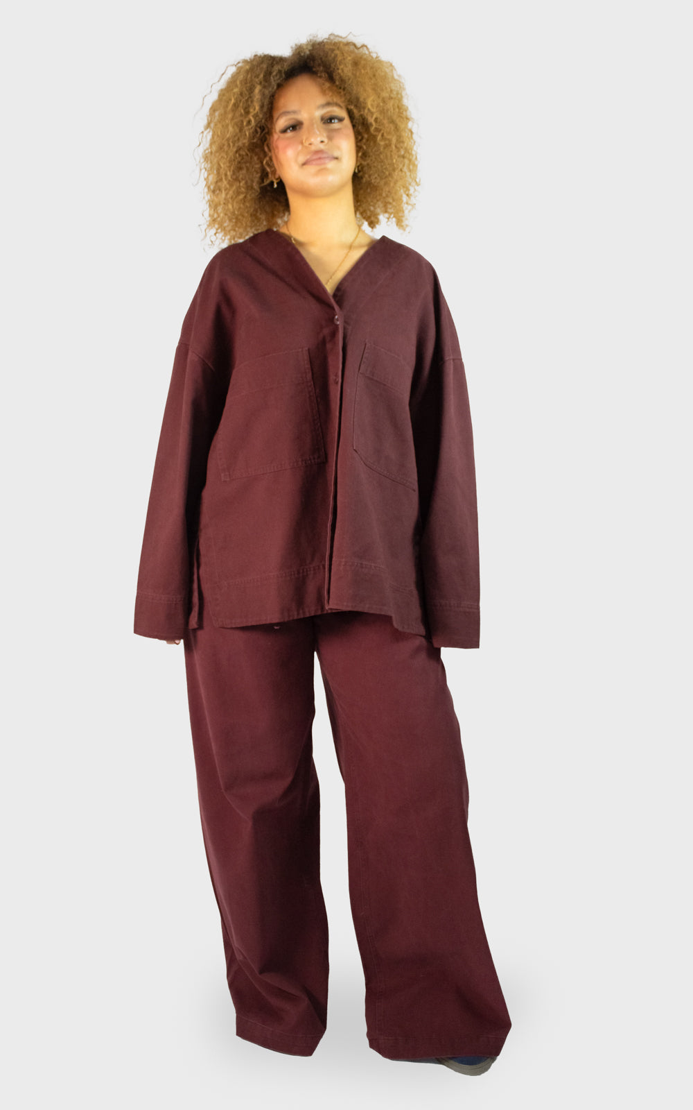 Pantalon droit minimaliste