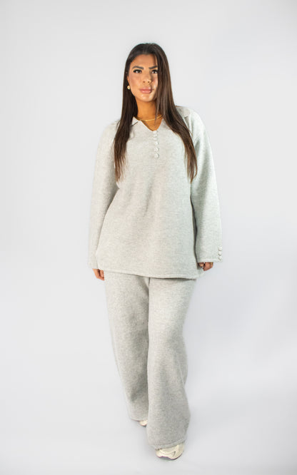 Ensemble en maille douce