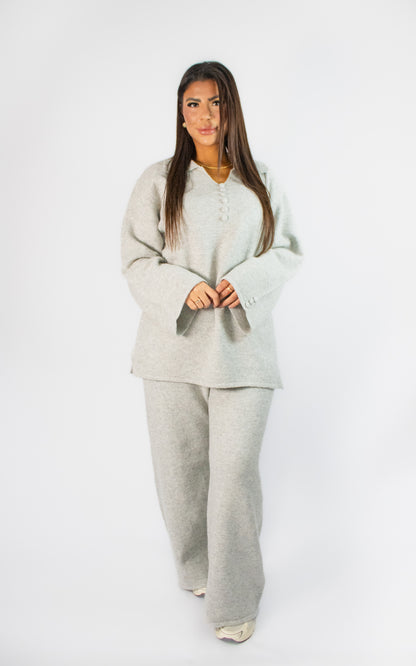 Ensemble en maille douce